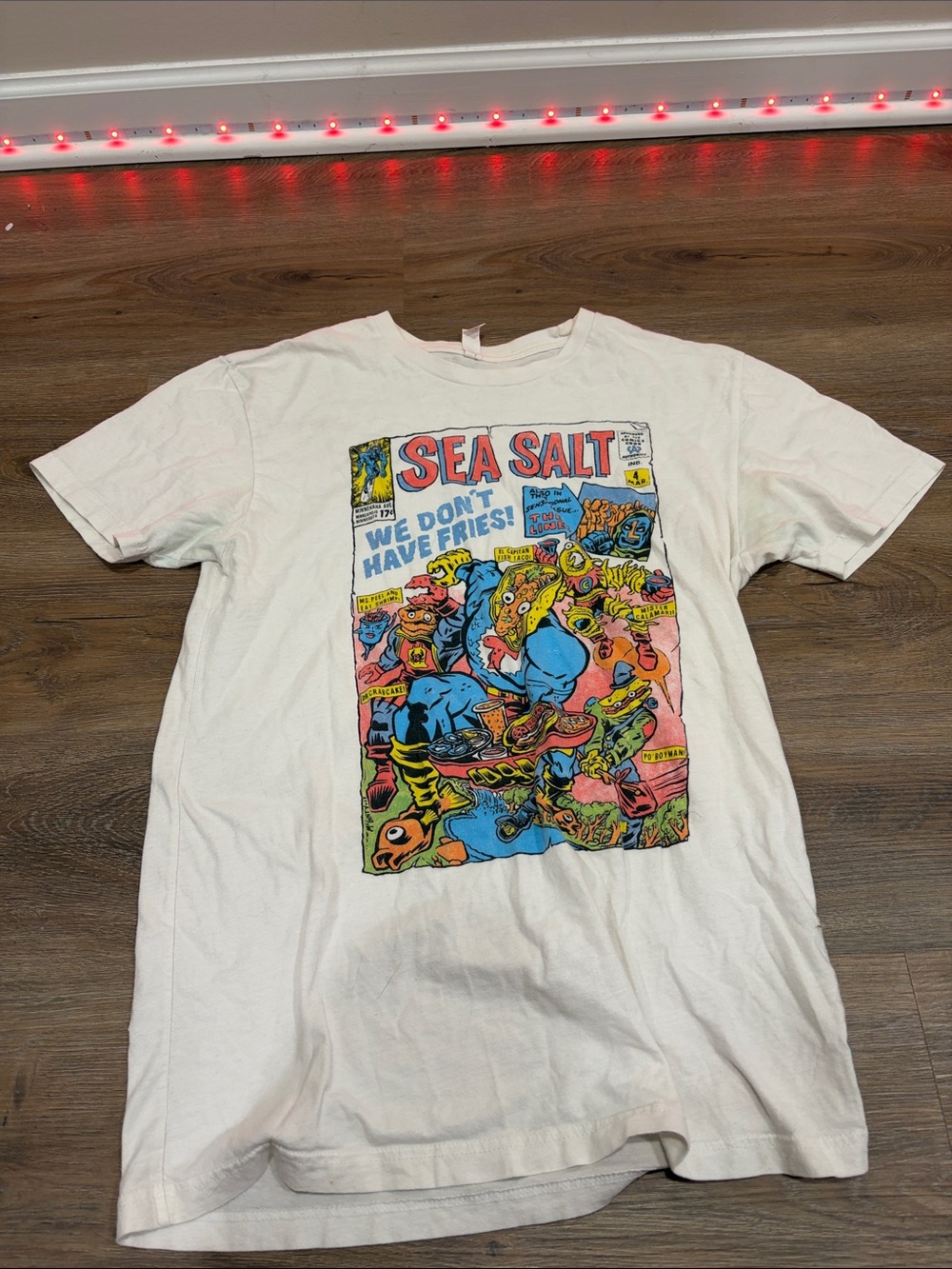 Sea Salt Eatery Graphic Tee - White Casual Men’s Shirt